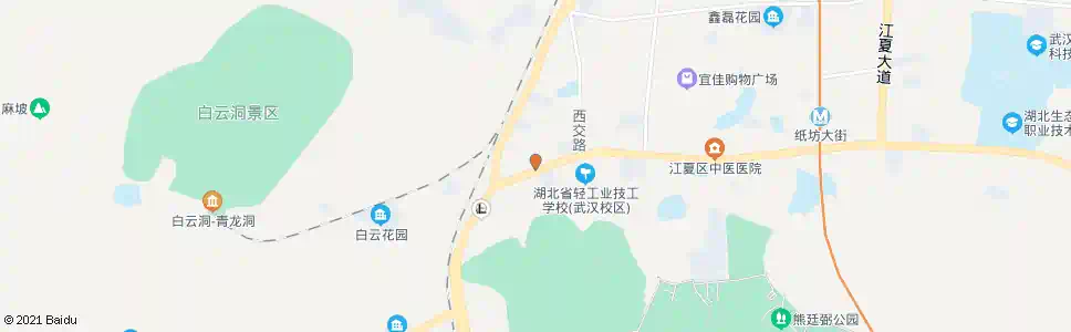 武汉纸坊大街区交通局_公交站地图_武汉公交_妙搜公交查询2025