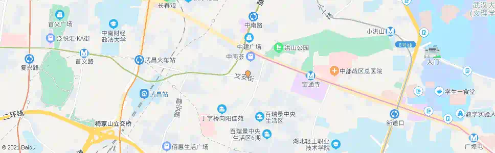 武汉文安路_公交站地图_武汉公交_妙搜公交查询2025