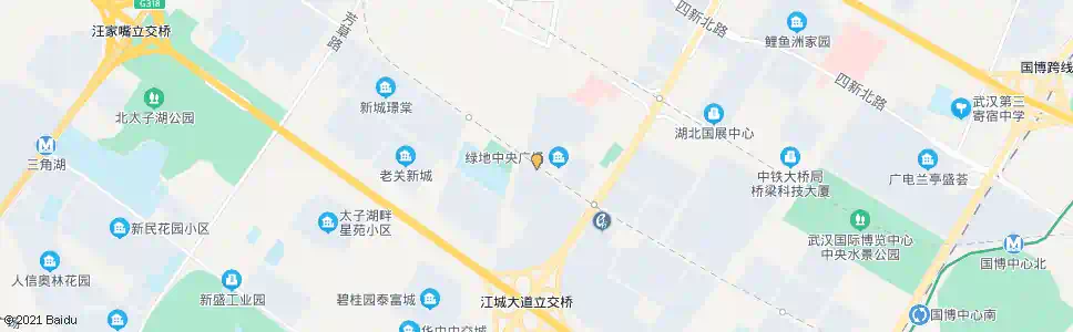 武汉四新南路梅林西路_公交站地图_武汉公交_妙搜公交查询2025