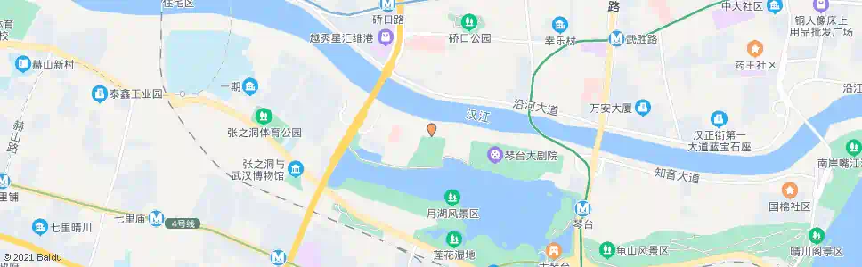 武汉汉江大道三合里_公交站地图_武汉公交_妙搜公交查询2025