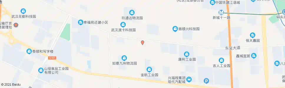 武汉东吴大道新城十六路_公交站地图_武汉公交_妙搜公交查询2025