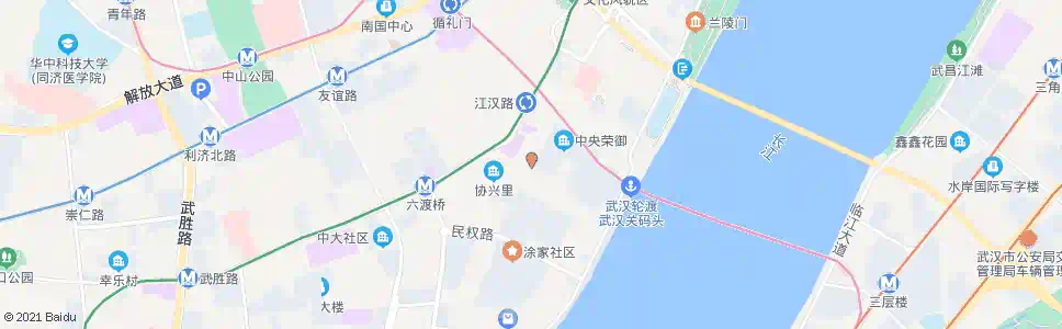 武汉民生路花楼街_公交站地图_武汉公交_妙搜公交查询2025