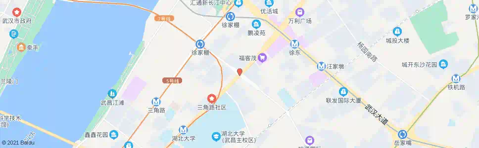 武汉泰园中路友谊大道口_公交站地图_武汉公交_妙搜公交查询2025