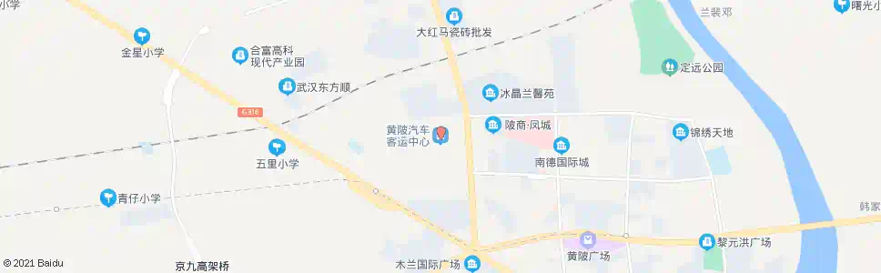 武汉钓台道客运站_公交站地图_武汉公交_妙搜公交查询2025