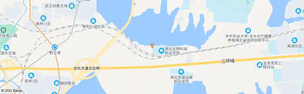 武汉野芷路_公交站地图_武汉公交_妙搜公交查询2025