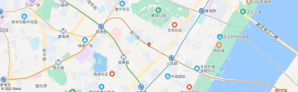武汉澳门路苗栗路_公交站地图_武汉公交_妙搜公交查询2025