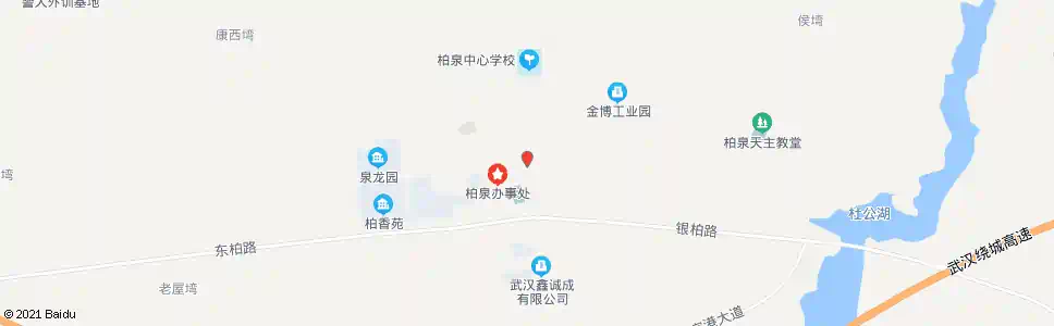 武汉张柏公路丰李湾_公交站地图_武汉公交_妙搜公交查询2025