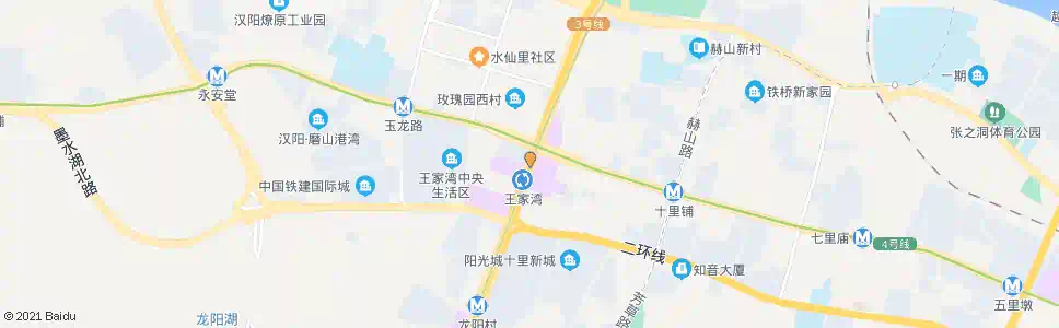 武汉翟家湾_公交站地图_武汉公交_妙搜公交查询2025