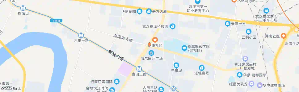 武汉南泥湾大道古田二路_公交站地图_武汉公交_妙搜公交查询2025