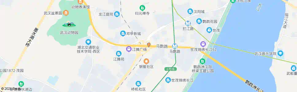 武汉马鹦路万家巷_公交站地图_武汉公交_妙搜公交查询2025
