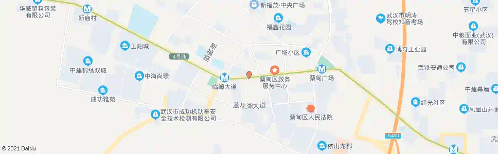 武汉蔡甸大街汉阳交通运输局_公交站地图_武汉公交_妙搜公交查询2025