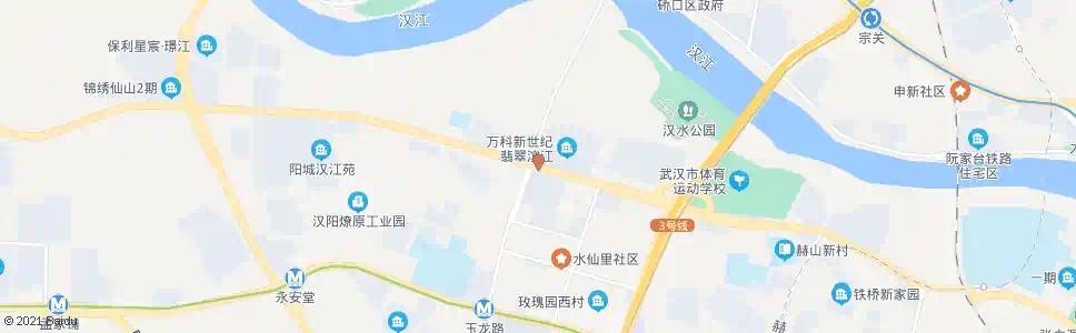 武汉琴台大道庙西湾_公交站地图_武汉公交_妙搜公交查询2025