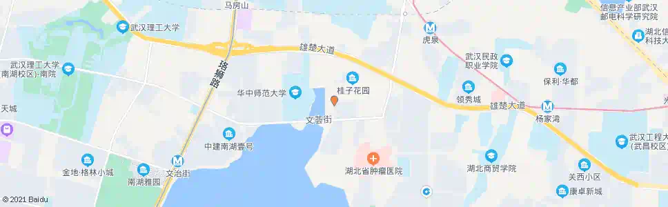 武汉浅水湾路珞桂社区_公交站地图_武汉公交_妙搜公交查询2025