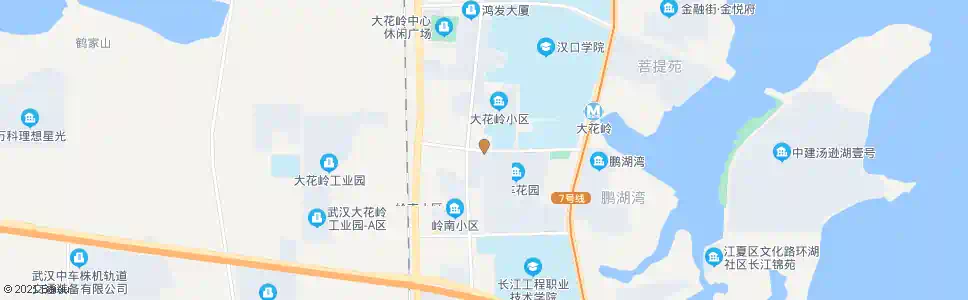武汉红花路大花岭街_公交站地图_武汉公交_妙搜公交查询2025