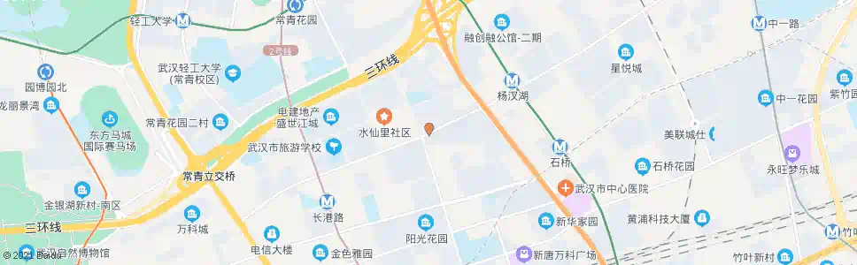 武汉长港路新湾五路_公交站地图_武汉公交_妙搜公交查询2025