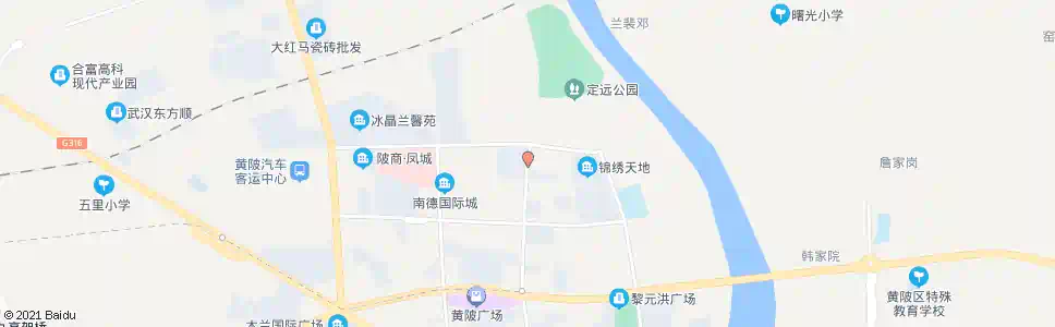 武汉百锦街定远政务中心_公交站地图_武汉公交_妙搜公交查询2025