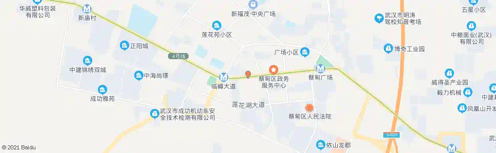 武汉蔡甸大街交通运输局_公交站地图_武汉公交_妙搜公交查询2025