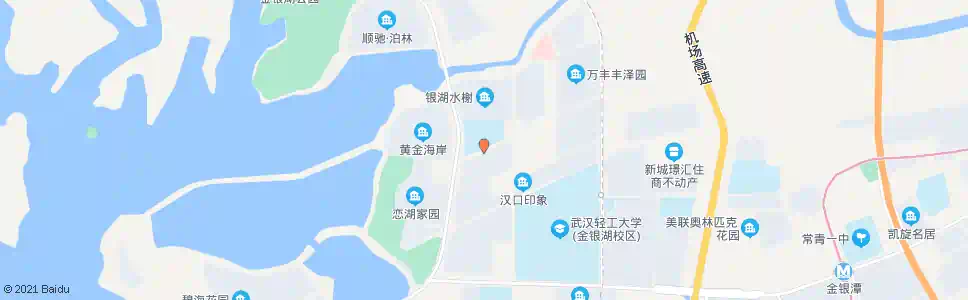 武汉马池北路金银湖中学_公交站地图_武汉公交_妙搜公交查询2025