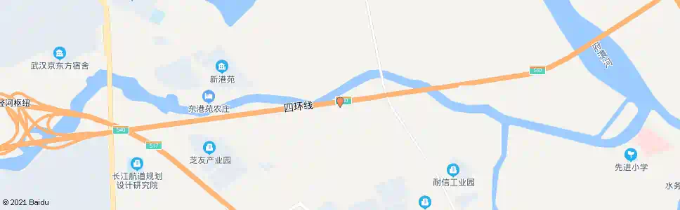 武汉银柏路新河大队_公交站地图_武汉公交_妙搜公交查询2025