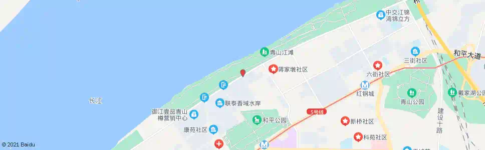 武汉临江大道建设五路_公交站地图_武汉公交_妙搜公交查询2025