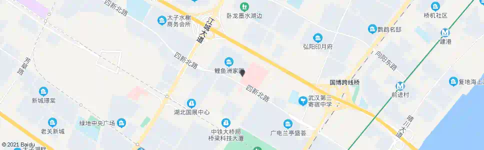 武汉连通港西路四新北路_公交站地图_武汉公交_妙搜公交查询2025