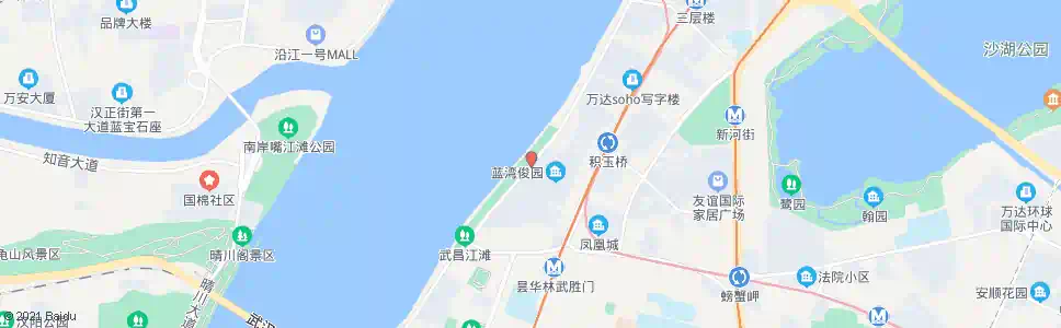 武汉临江大道四马路_公交站地图_武汉公交_妙搜公交查询2025