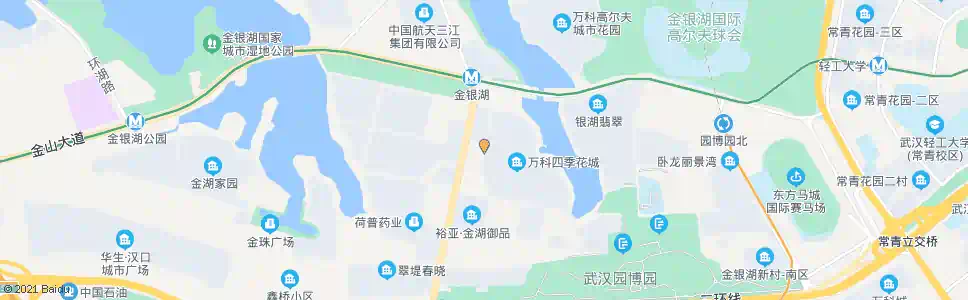 武汉金银湖东一路中段_公交站地图_武汉公交_妙搜公交查询2025