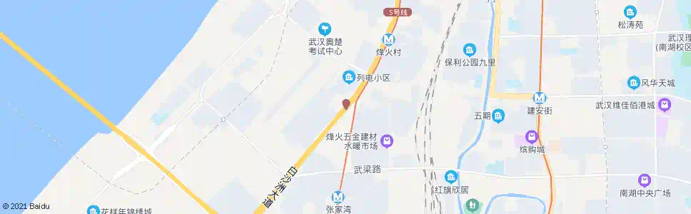 武汉张柏路余湾_公交站地图_武汉公交_妙搜公交查询2025