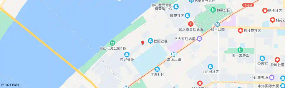 武汉临江大道建设一路_公交站地图_武汉公交_妙搜公交查询2025