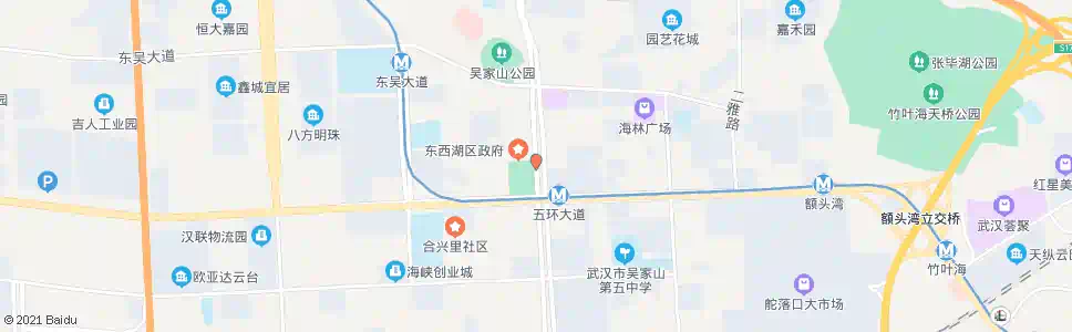 武汉临空港大道五环广场_公交站地图_武汉公交_妙搜公交查询2025