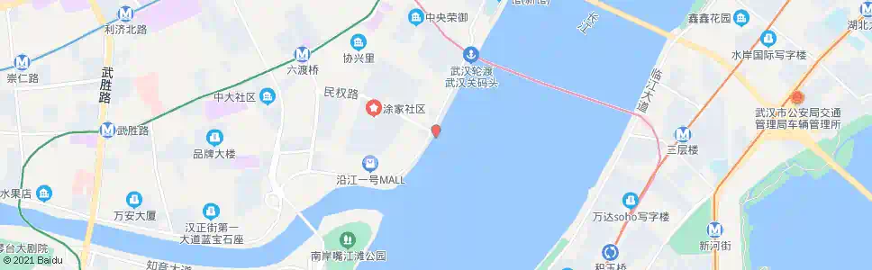 武汉汉口王家巷码头_公交站地图_武汉公交_妙搜公交查询2025