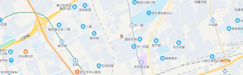 武汉后湖大道体育路_公交站地图_武汉公交_妙搜公交查询2025