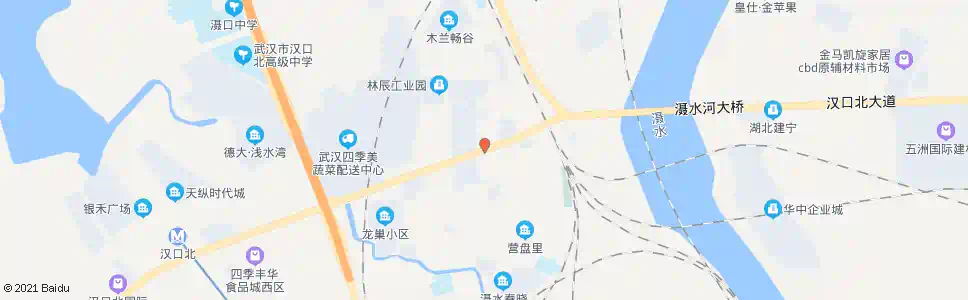 武汉汉口北大道滠口街_公交站地图_武汉公交_妙搜公交查询2025