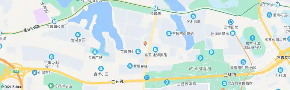 武汉金银湖路金盛国际家居(新)_公交站地图_武汉公交_妙搜公交查询2025