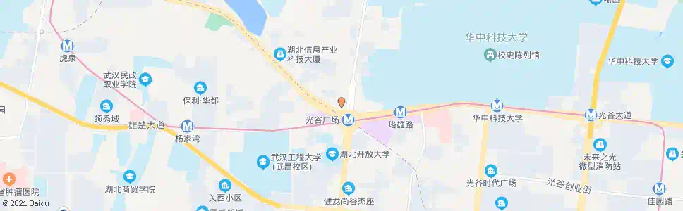武汉创业大道太子花苑_公交站地图_武汉公交_妙搜公交查询2025