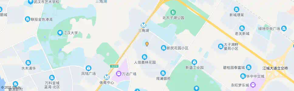 武汉新民路奥林小学_公交站地图_武汉公交_妙搜公交查询2025