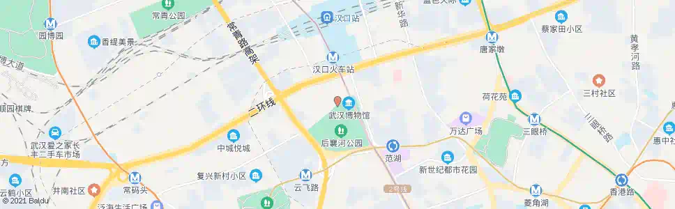 武汉后襄河北路_公交站地图_武汉公交_妙搜公交查询2025