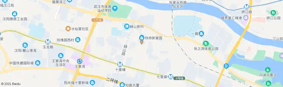 武汉玫瑰街曾家老湾_公交站地图_武汉公交_妙搜公交查询2025