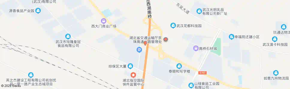 武汉东西湖大道高桥二路_公交站地图_武汉公交_妙搜公交查询2025