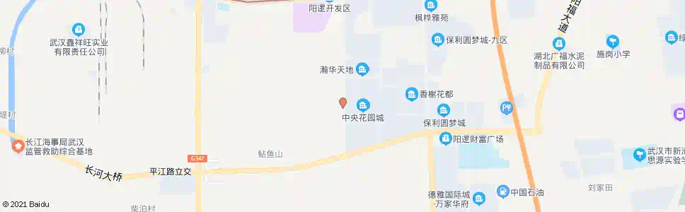 武汉余湖南路中央花园城_公交站地图_武汉公交_妙搜公交查询2025