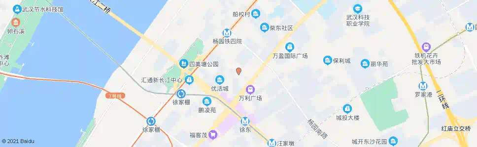 武汉才华街润园路_公交站地图_武汉公交_妙搜公交查询2025