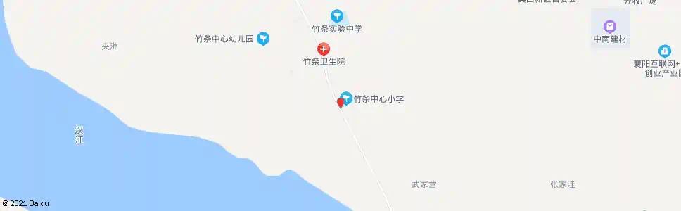 襄阳竹条一中_公交站地图_襄阳公交_妙搜公交查询2025