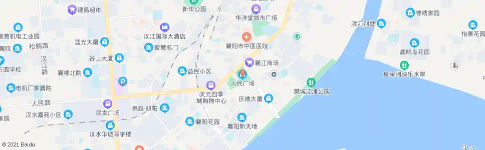 襄阳人民广场(襄阳市中医院)_公交站地图_襄阳公交_妙搜公交查询2025