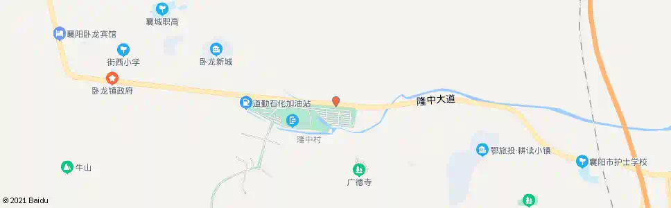 襄阳卧龙大道停靠点_公交站地图_襄阳公交_妙搜公交查询2025