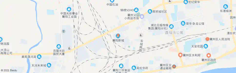 襄阳新城湾_公交站地图_襄阳公交_妙搜公交查询2025
