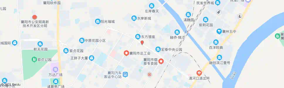 襄阳董台_公交站地图_襄阳公交_妙搜公交查询2025