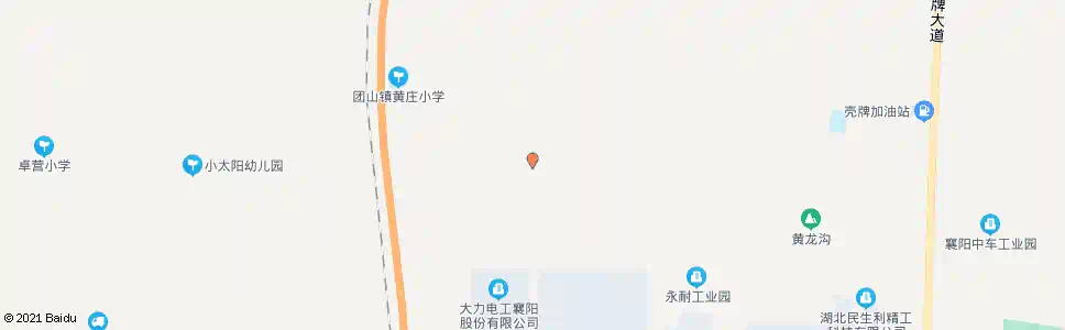 襄阳黄庄_公交站地图_襄阳公交_妙搜公交查询2025