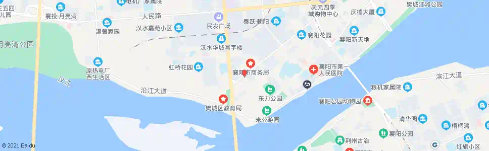 襄阳大庆路长虹桥北_公交站地图_襄阳公交_妙搜公交查询2025