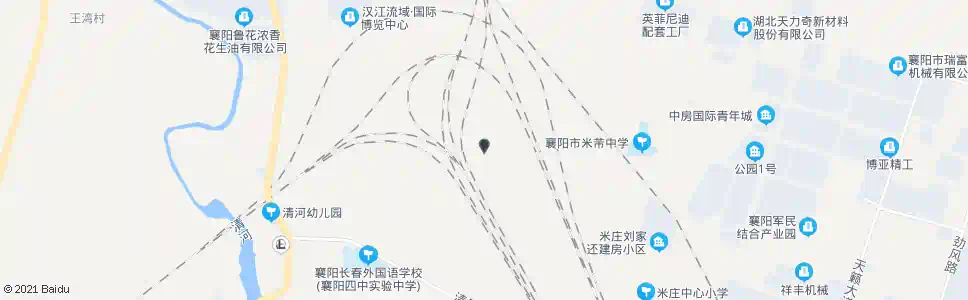 襄阳刘湾西_公交站地图_襄阳公交_妙搜公交查询2025