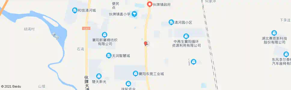 襄阳伙牌派出所_公交站地图_襄阳公交_妙搜公交查询2025